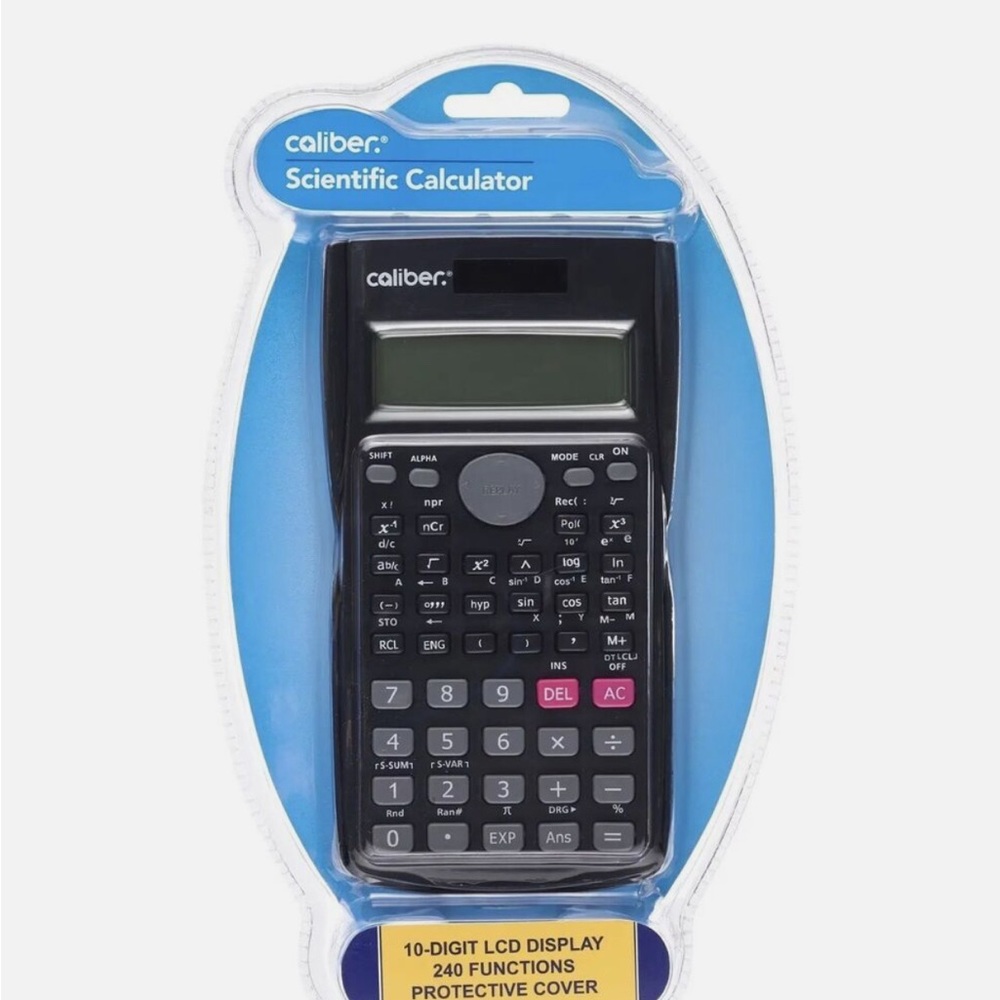 Black Scientific Calculator